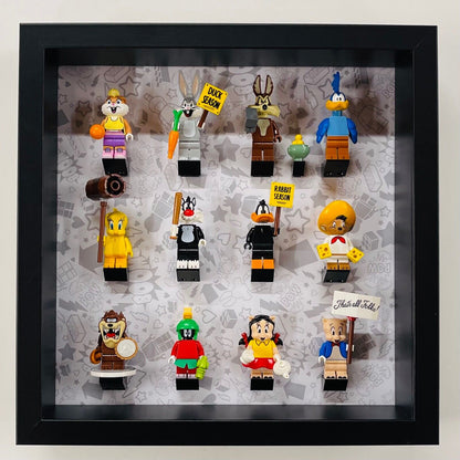 Display Frame case for Lego ® Looney Tunes minifigures 71030 27cm