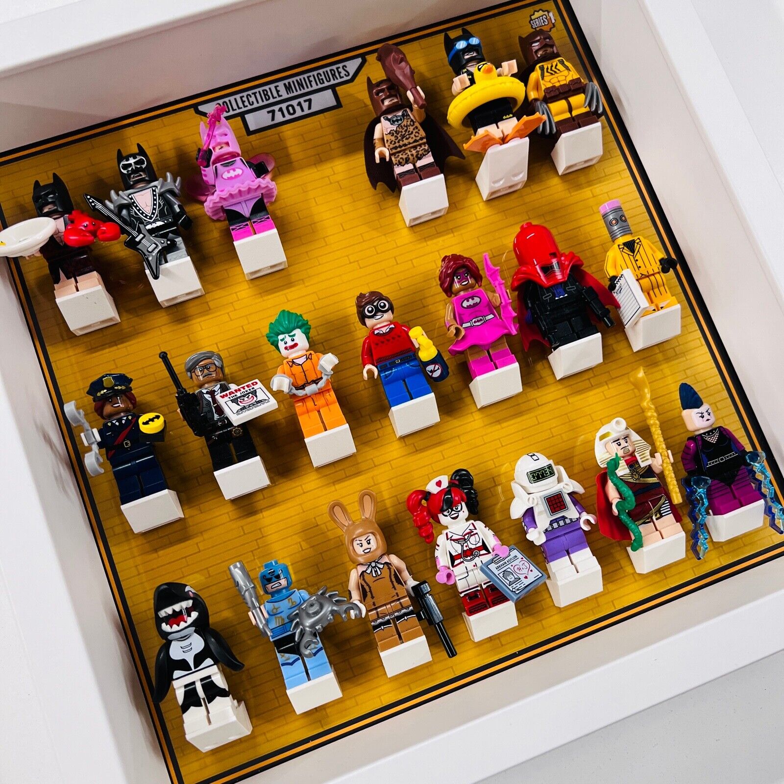 Display case Frame for Lego ® Batman Movie Series 1 71017 27cm