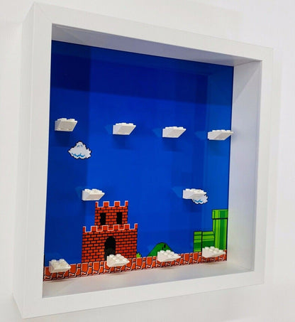 Display case Frame for Lego ® Super Mario Series 1 minifigures  27cm