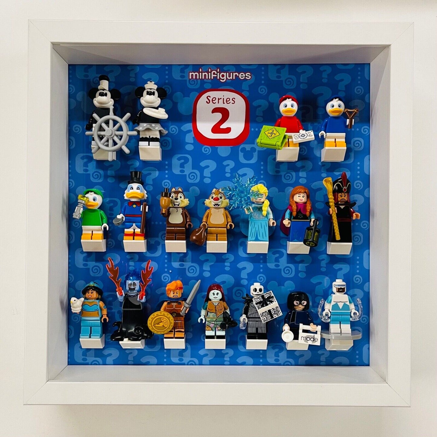 Display case Frame For Lego ® Disney Series 2 Minifigures 71024 Figures 27cm