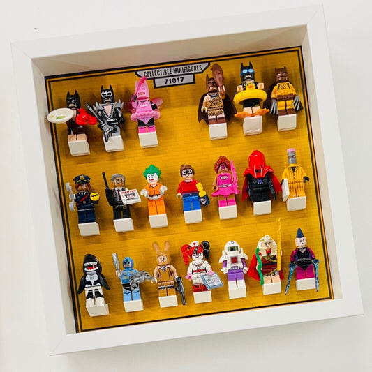 Display Frame case for Lego ® Batman Movie Series 1 71017 minifigures 27cm