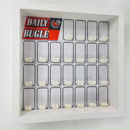 Display Frame for Lego Spiderman Daily Bugle minifigures 76178  27cm case