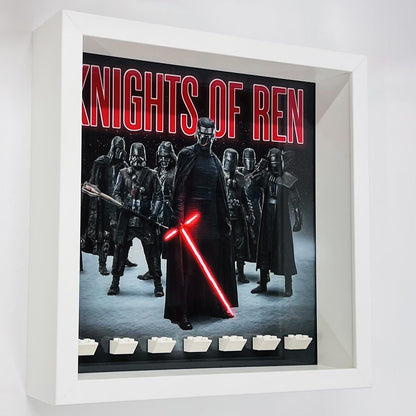 Display Frame for Lego ® Star Wars Knights of Ren minifigures figures 27cm