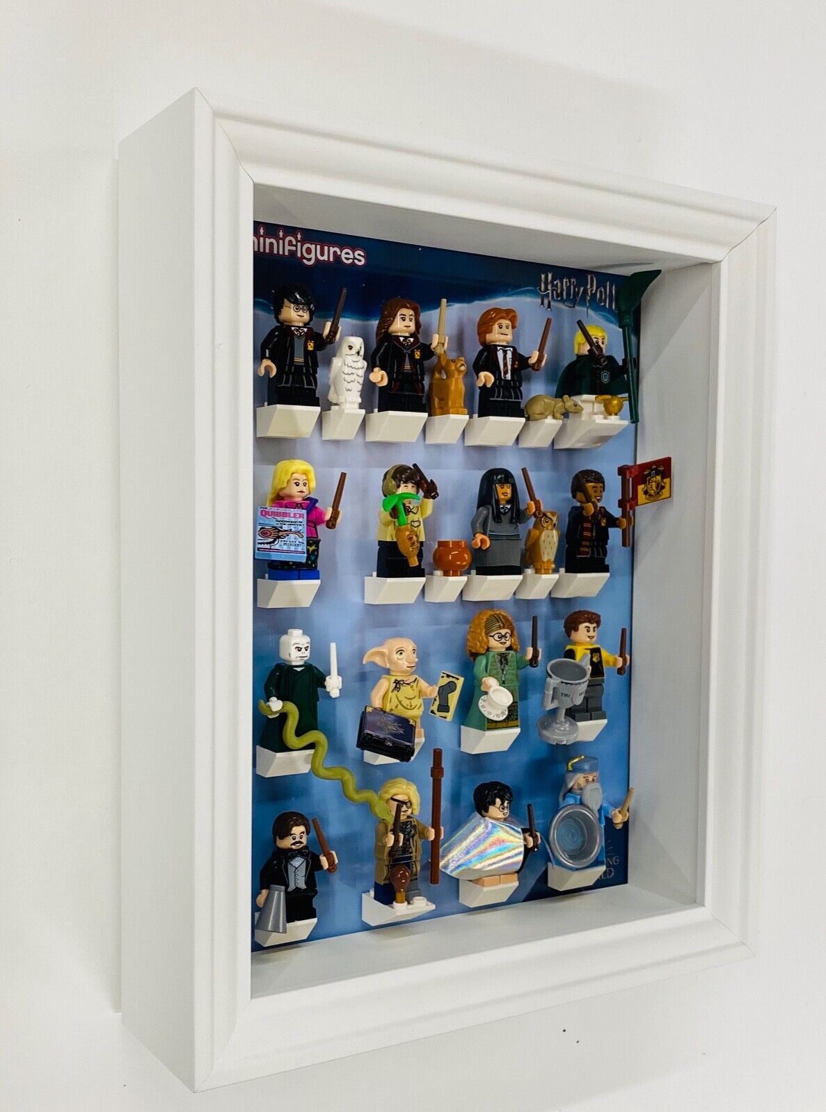 Display Frame for Lego ® Harry Potter Series 1 minifigures 71022 28cm case