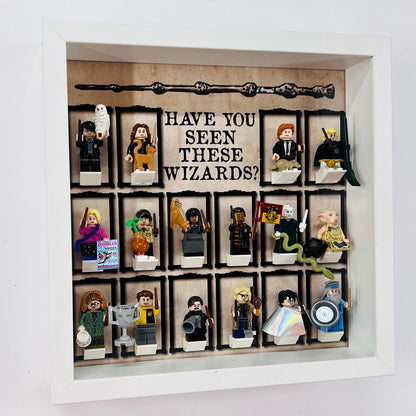 Display case Frame for Lego ® Harry Potter Series 1 minifigures 71022 27cm