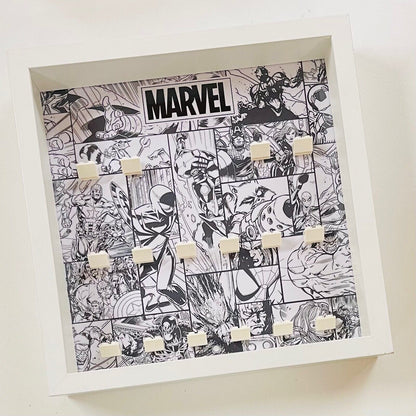 Display Frame for Lego ® Marvel general minifigures 27cm case