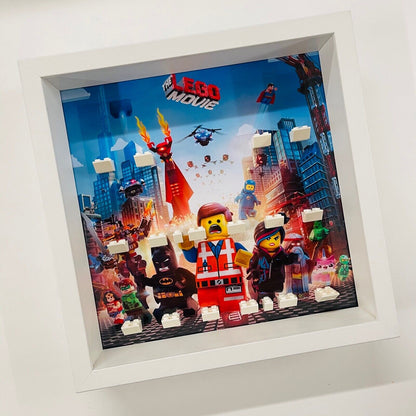 Display Frame for Lego ® Movie Series 1 minifigures 71004 figures 27cm