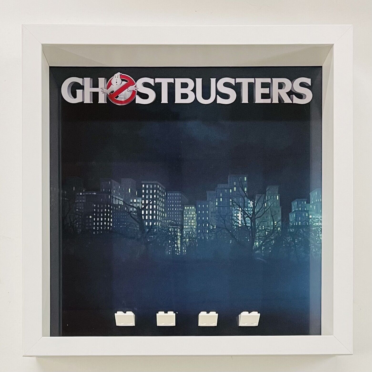 Display Frame for Lego ® Ghostbusters Minifigures 21108 Figures 27cm