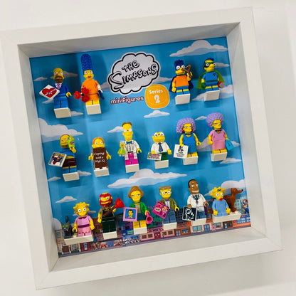 Display Frame for Lego ® The Simpsons Series 2 71009 minifigures figures 27cm