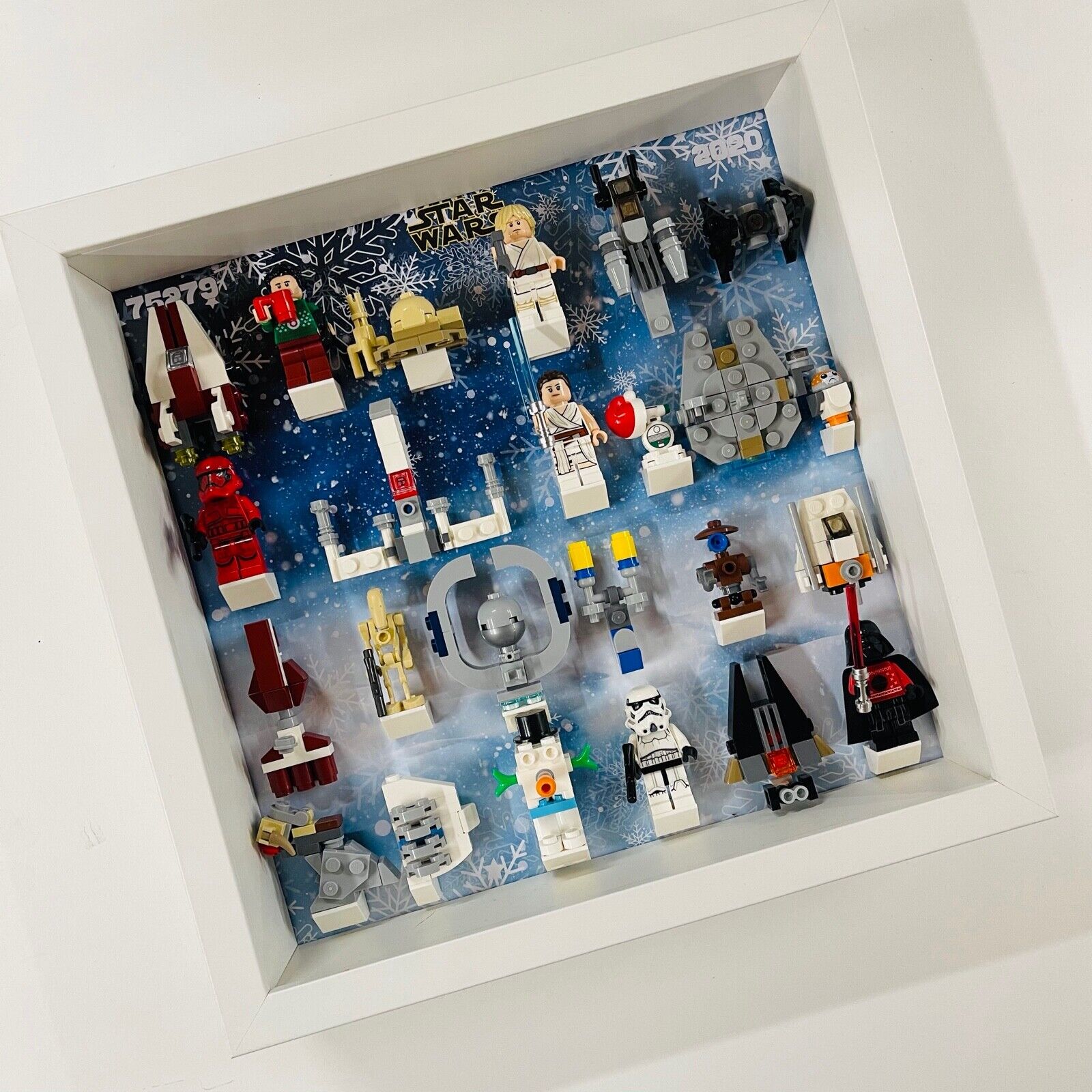 Display Frame case for Lego ® Star Wars Advent Calendar 2020 75279 27cm