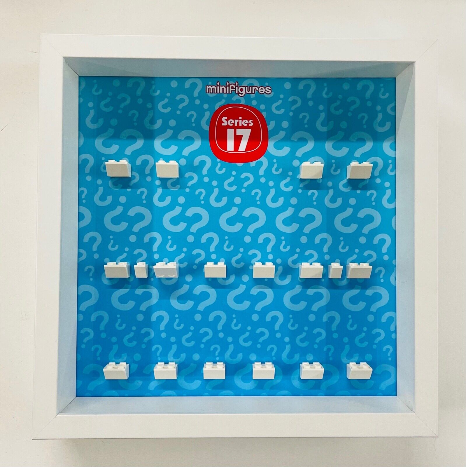 Display Frame For Lego Series 17 Minifigures 71018 No Figures 27cm