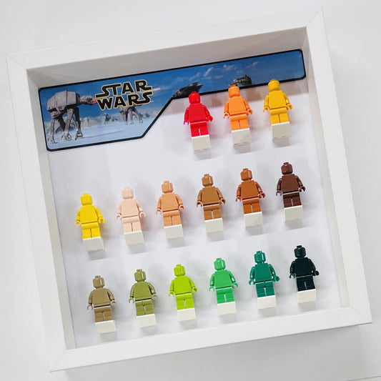 Display Frame for Lego ® Star Wars Empire Strikes Back minifigures figures 27cm