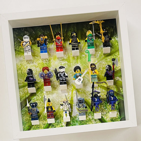 Display Frame for Lego ® Ninjago General minifigures figures 27cm