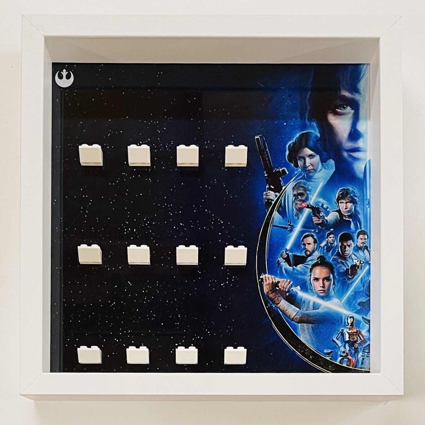 Display Frame for Lego ® Star Wars Classic minifigures  figures 27cm