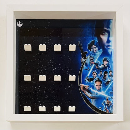 Display Frame for Lego ® Star Wars Classic minifigures  figures 27cm