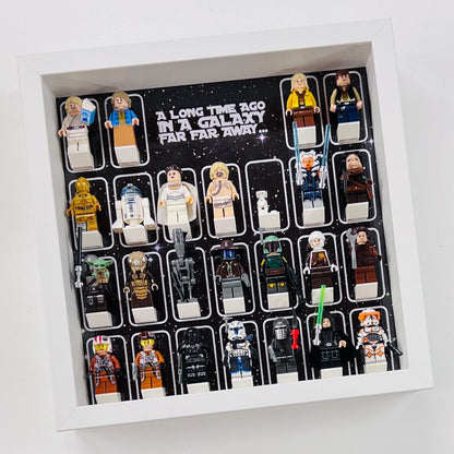 Display Case Frame for Lego ® Star Wars classic minifigures figures 27cm