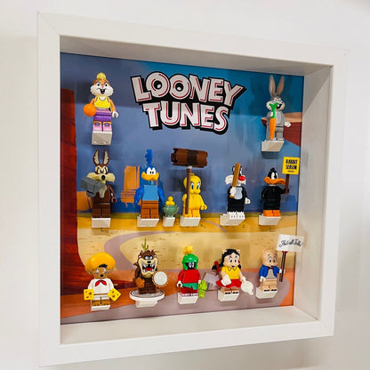 Display Frame case for Lego ® Looney Tunes minifigures 71030 27cm