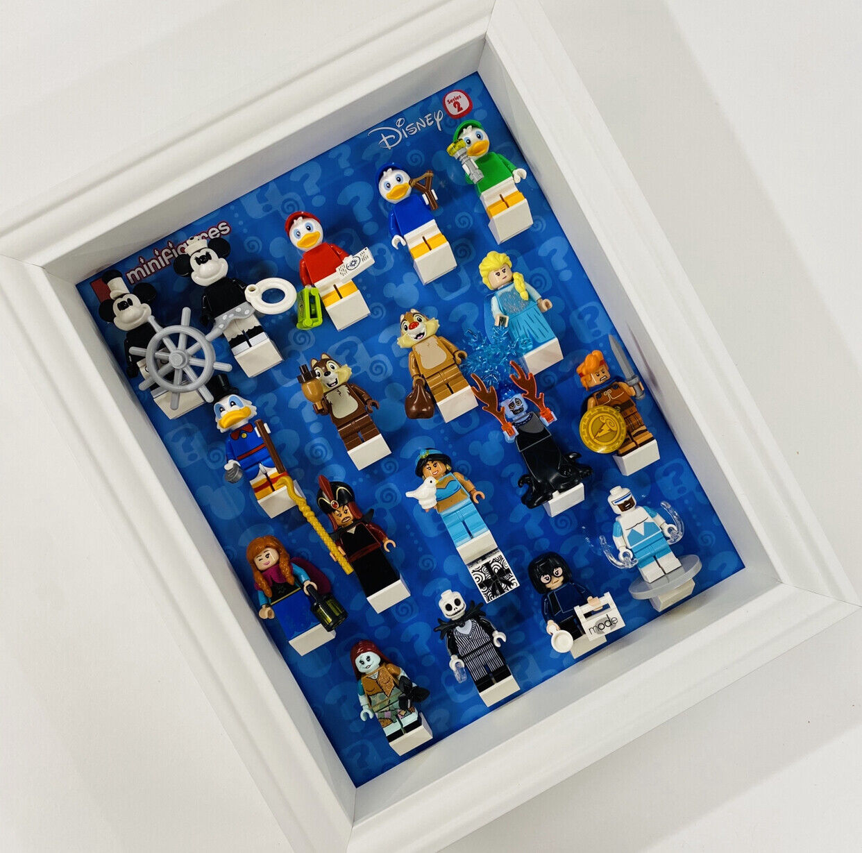 Display Frame for Lego ® Disney Series 2 71024 minifigures 28cm case