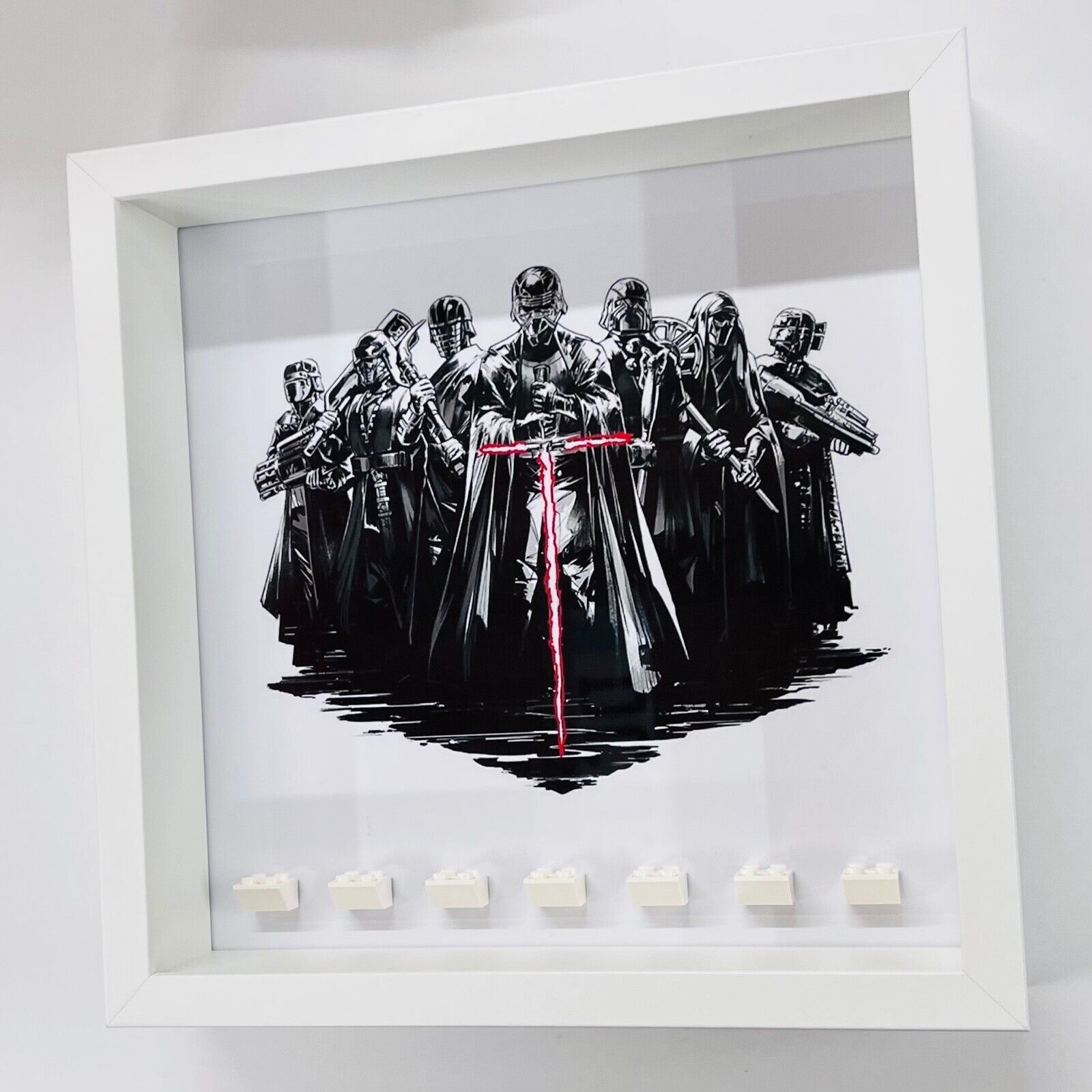 Display case Frame for Lego ® Star Wars Knights of Ren minifigures figures 27cm