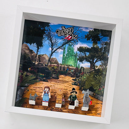 Display Frame for Lego ® Wizard of Oz Lego Movie 2 minifigures 27cm