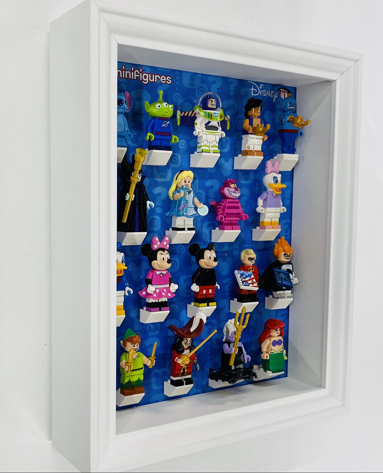 Display Frame for Lego ® Disney Series 1 minifigures 71012 28cm case