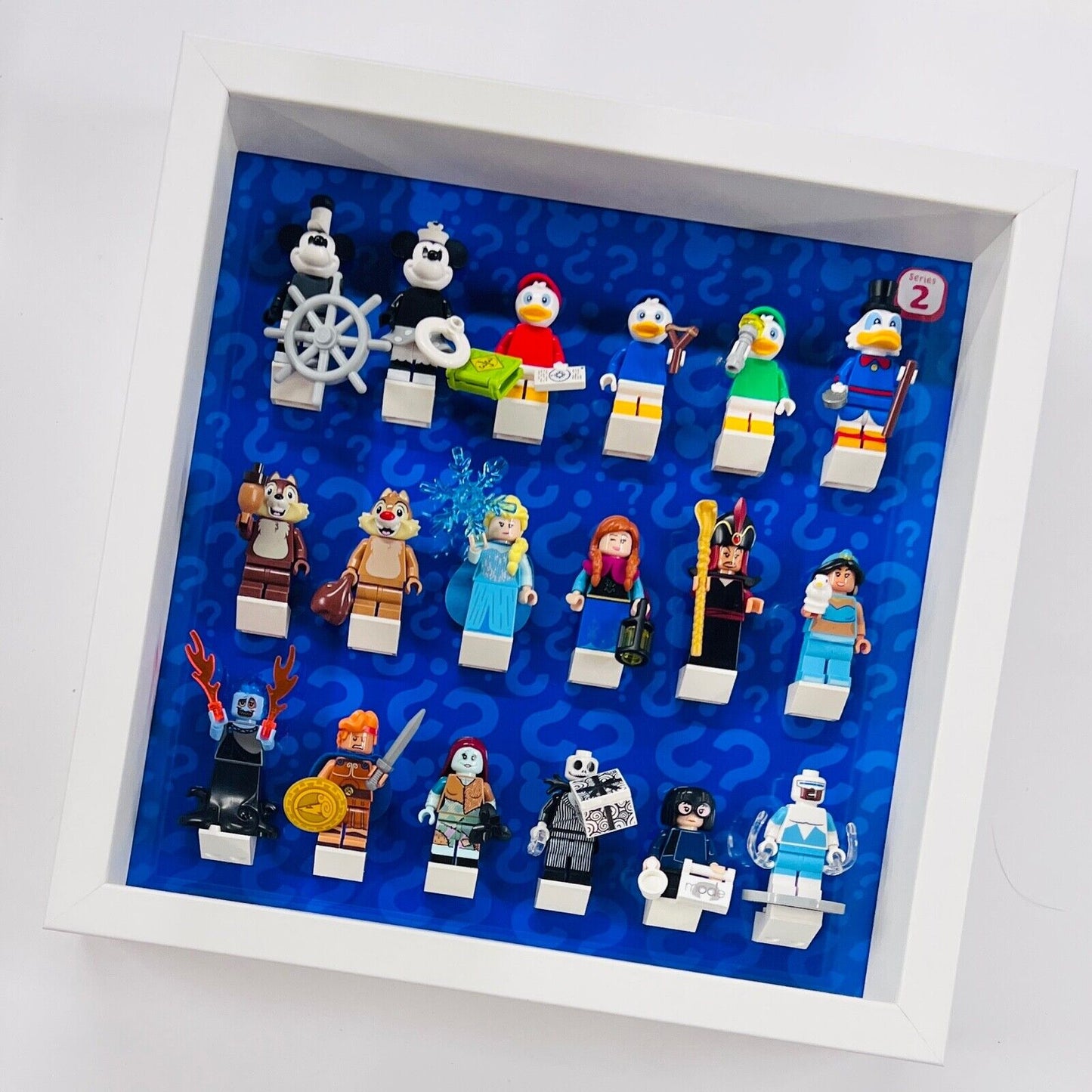 Display Frame for Lego ® Disney Series 2 minifigures 71024 figures 27cm