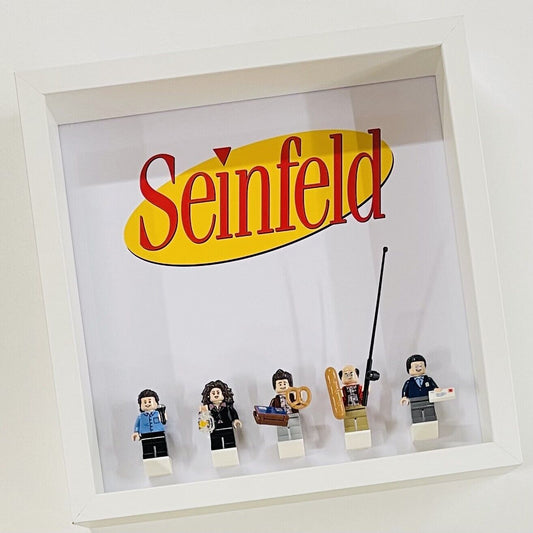 Display case Frame for Lego Ideas Seinfeld 21328 minifigures 27cm