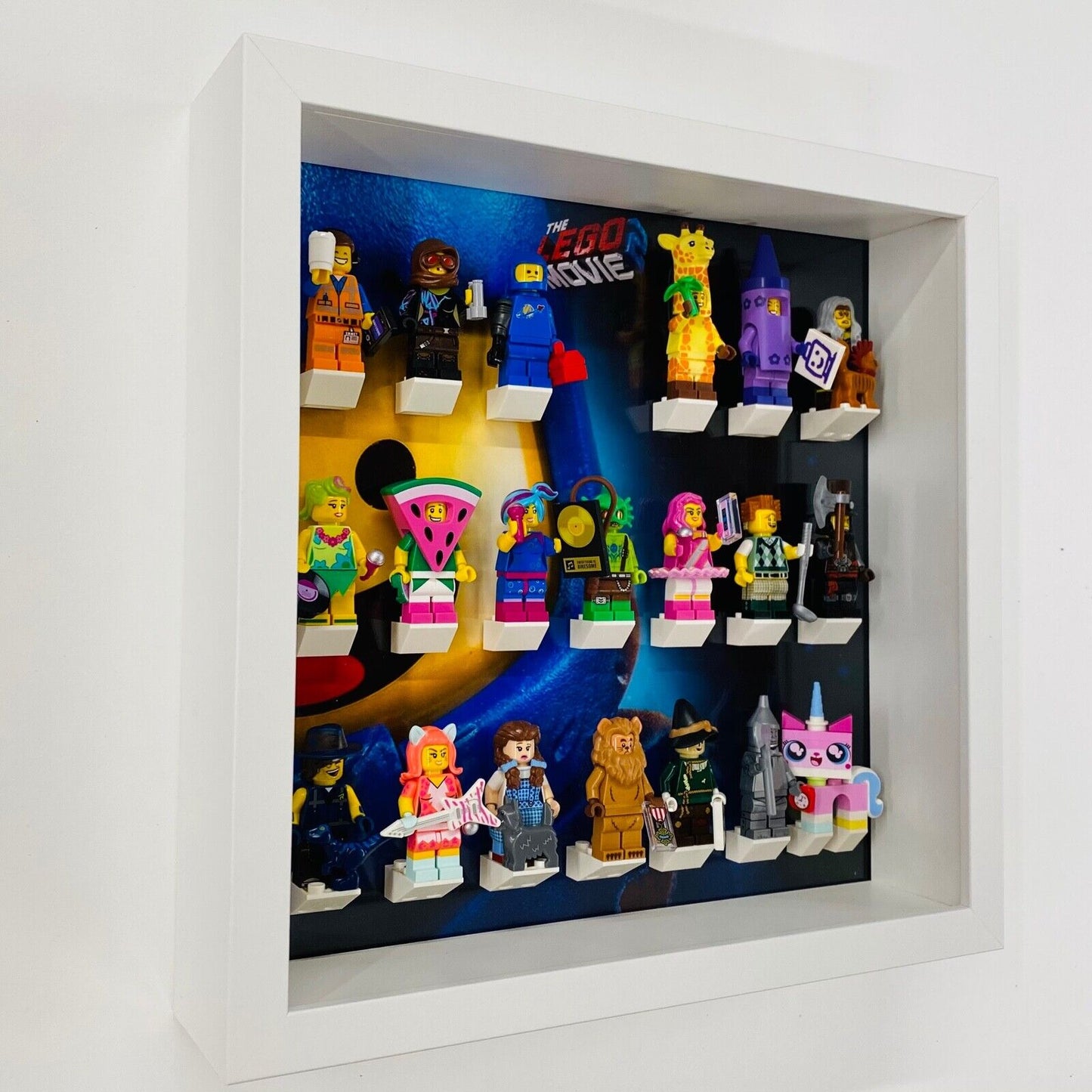 Display Frame for Lego ® Movie 2 minifigures 71023  figures 27cm