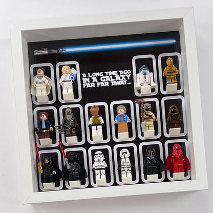 Display Frame for Lego ® Star Wars jedi minifigures figures 27cm