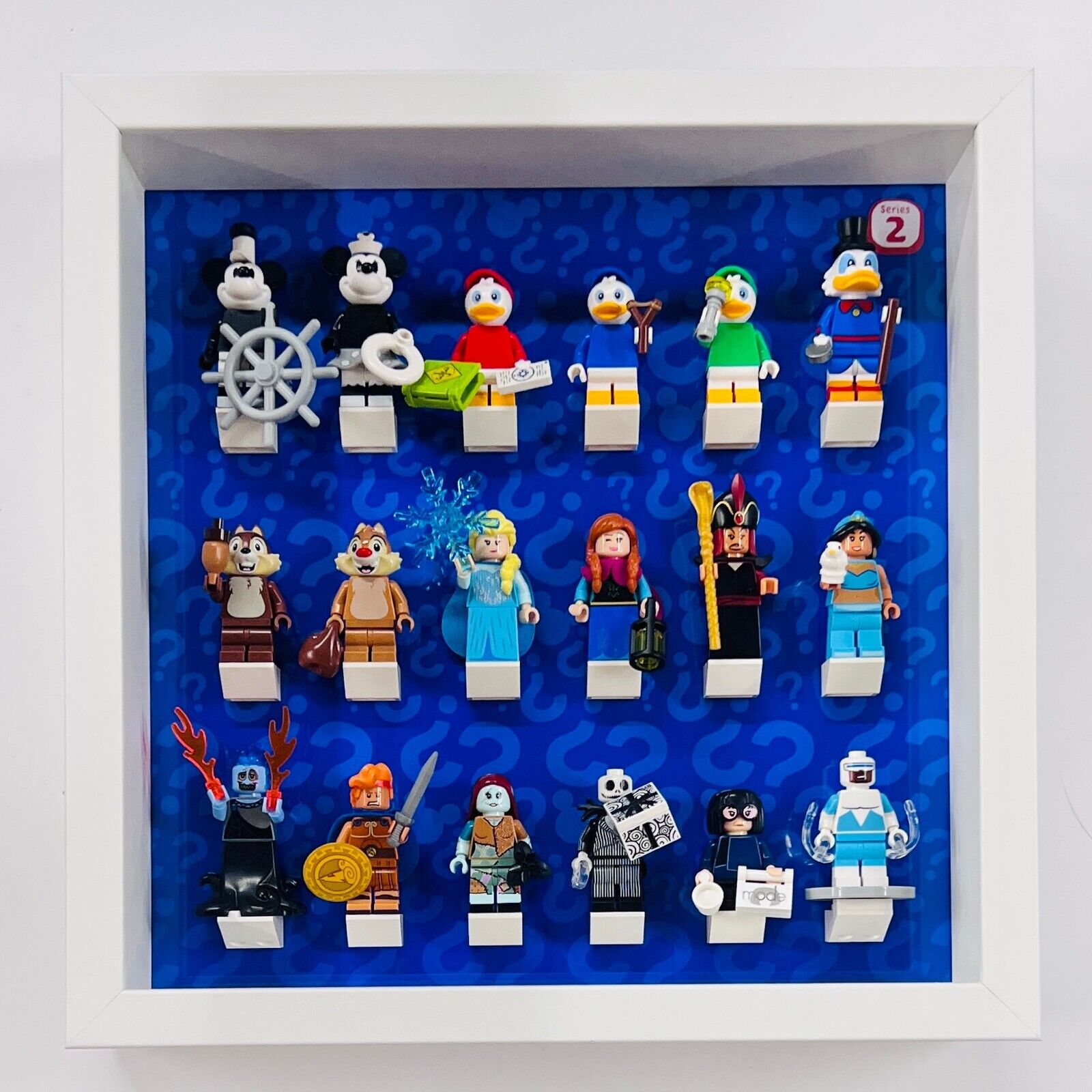 Display Frame for Lego ® Disney Series 2 minifigures 71024 figures 27cm