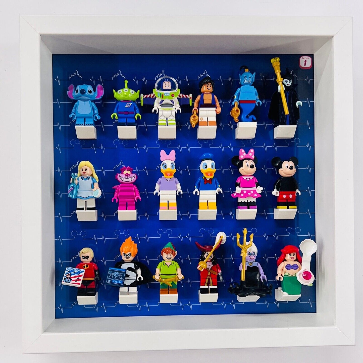 Display Frame case for Lego ® Disney Series 1 minifigures 71012 figures 27cm