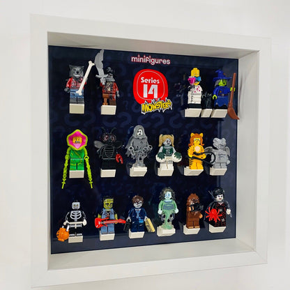 Display Frame for Lego Series 14 71010 Monsters minifigures no figures 27cm