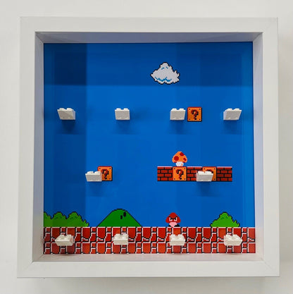 Display Frame Case for Lego ® Super Mario Series 2 minifigures 71386 27cm