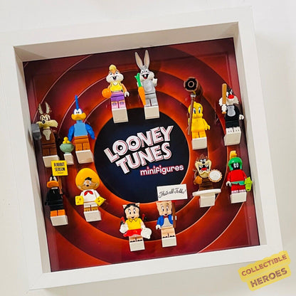 Display Case Frame for Lego ® Looney Tunes minifigures 71030 27cm