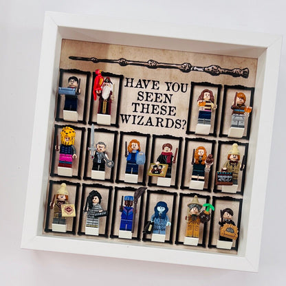 Display Frame for Lego ® Harry Potter Series 2 minifigures 71028 figures 27cm