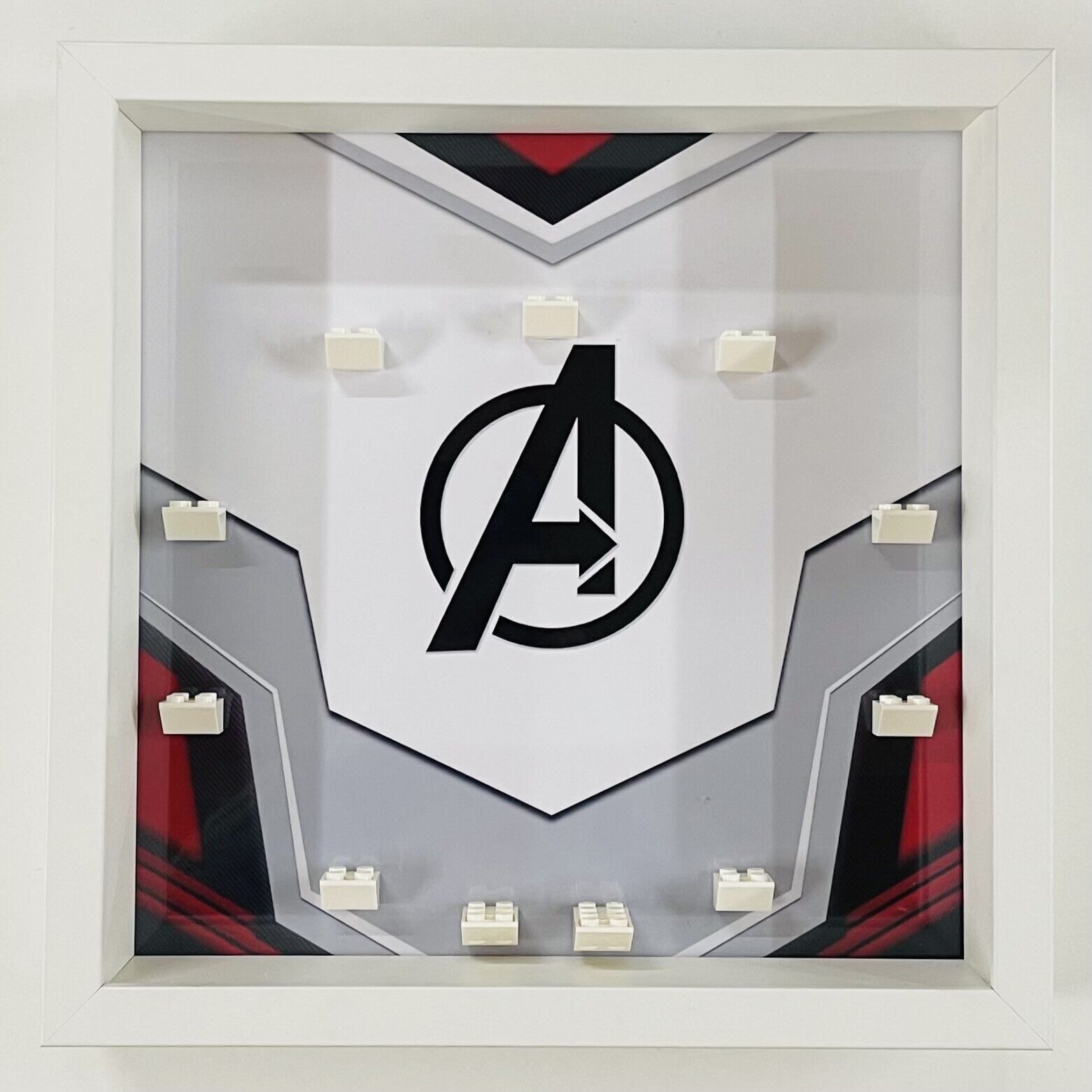 Display case Frame for Lego ® Marvel Avengers minifigures 27cm