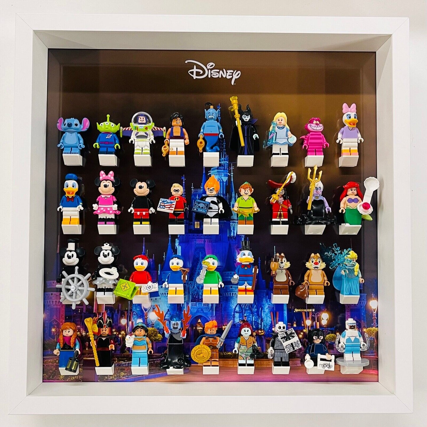 Large Display case Frame For Lego ® Disney  Series 1 & 2 Minifigures 37cm