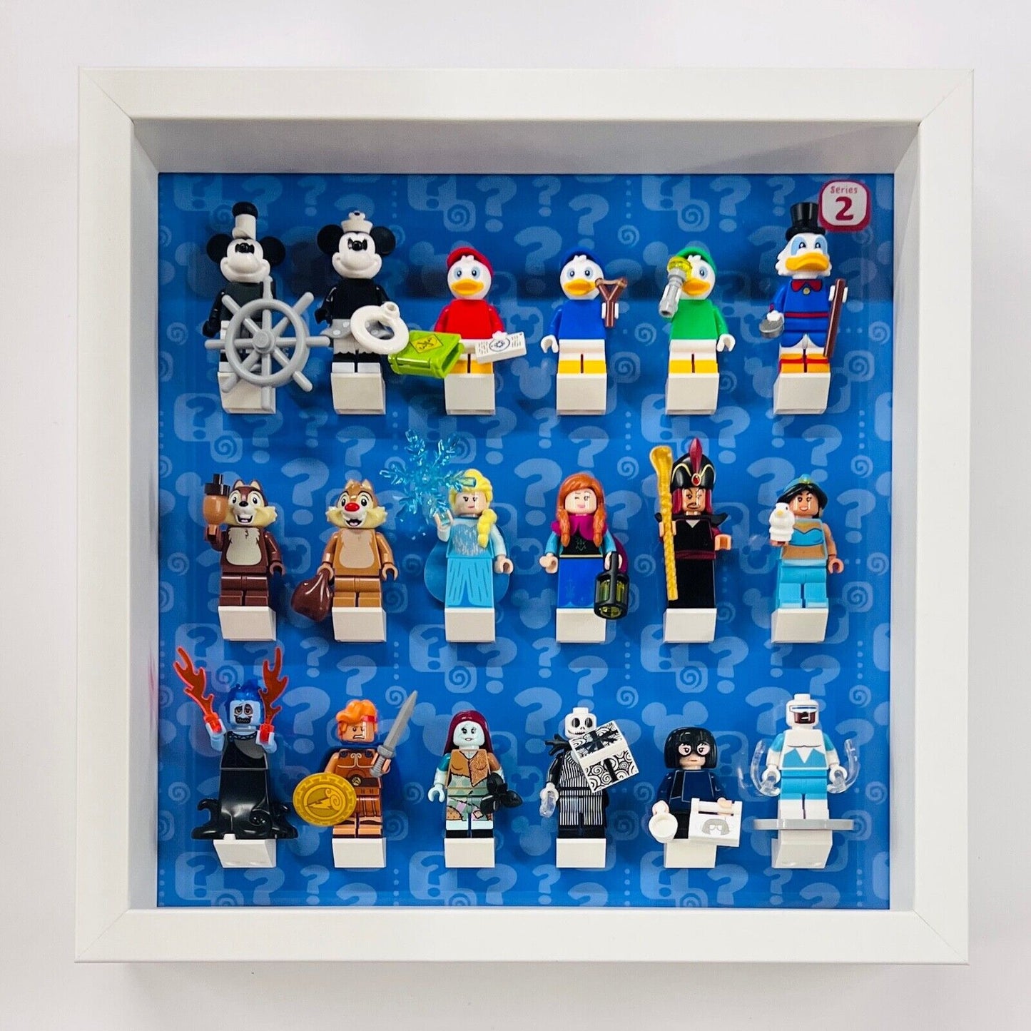 Display Frame For Lego ® Disney Series 2 Minifigures 71024 Figures 27cm