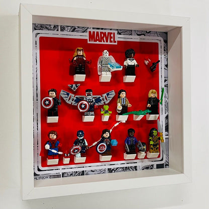 Display Frame for Lego ® Marvel Studios Series 71031 figures minifigures 27cm