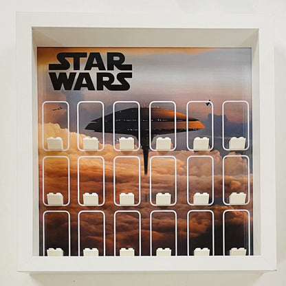 Display Frame case for Lego ® Star Wars Cloud City minifigures 75222 27cm