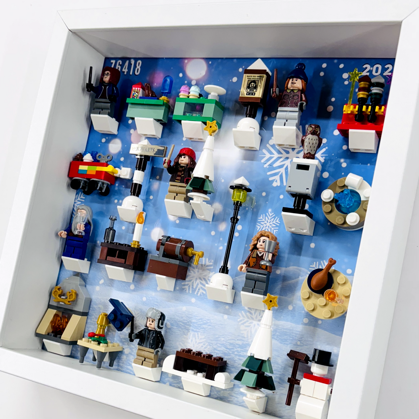 Display Frame for Lego ® Harry Potter 76418 advent Calendar 2023