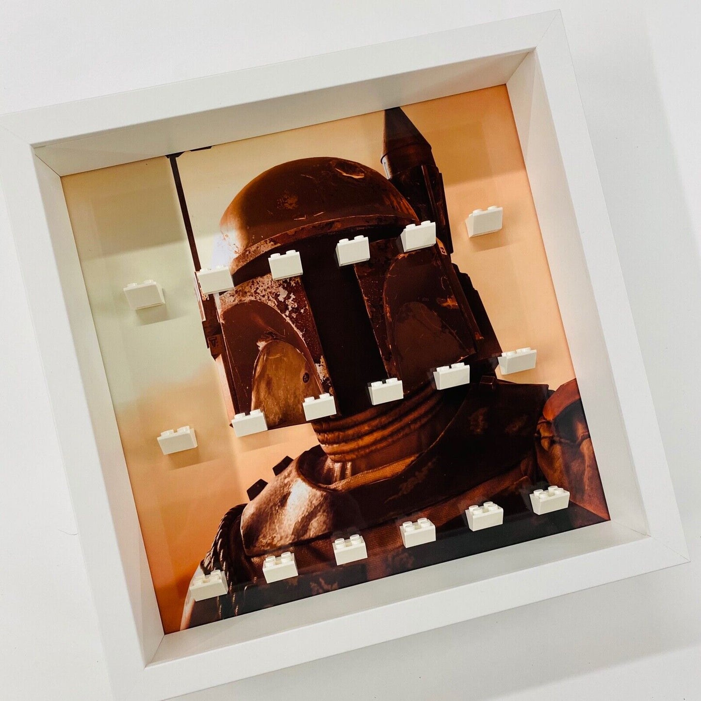 Display case Frame for Lego ® Star Wars minifigures Boba Fett figures 27cm