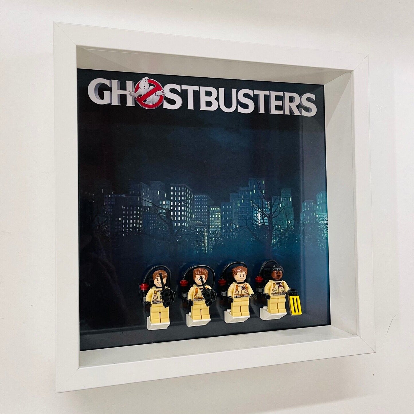 Display Frame for Lego ® Ghostbusters Minifigures 21108 Figures 27cm