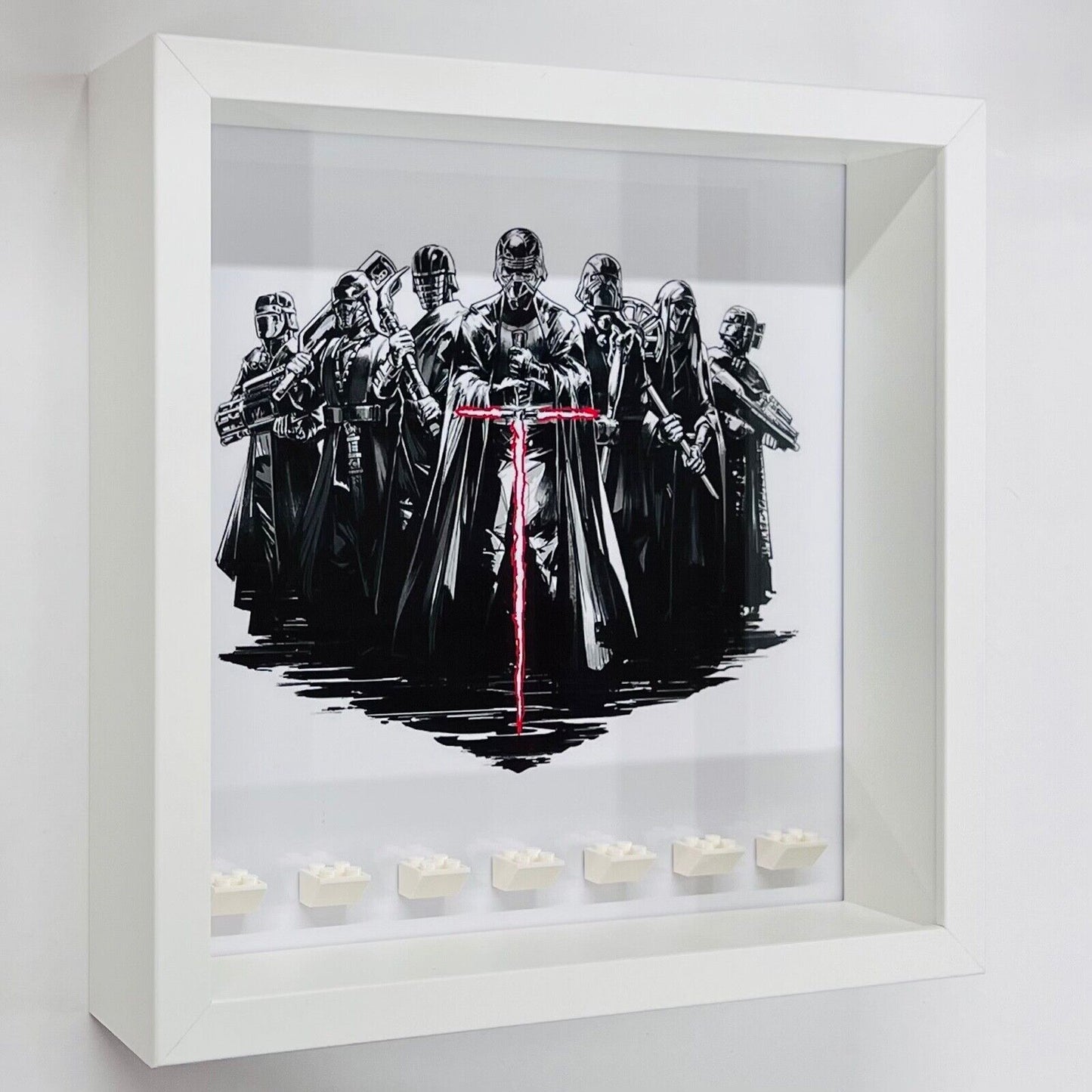 Display case Frame for Lego ® Star Wars Knights of Ren minifigures figures 27cm