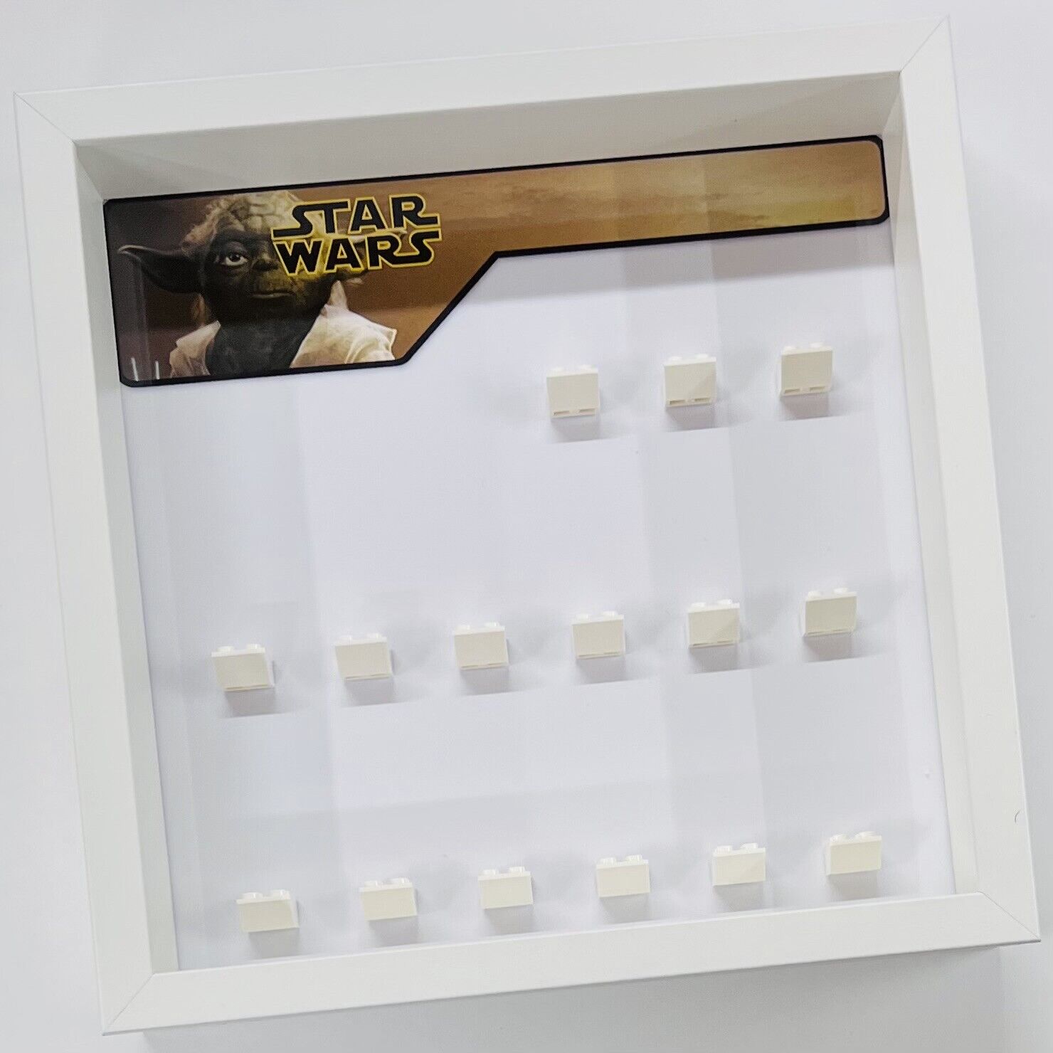 Display Frame case for Lego ® Star Wars Yoda classic general minifigures 27cm