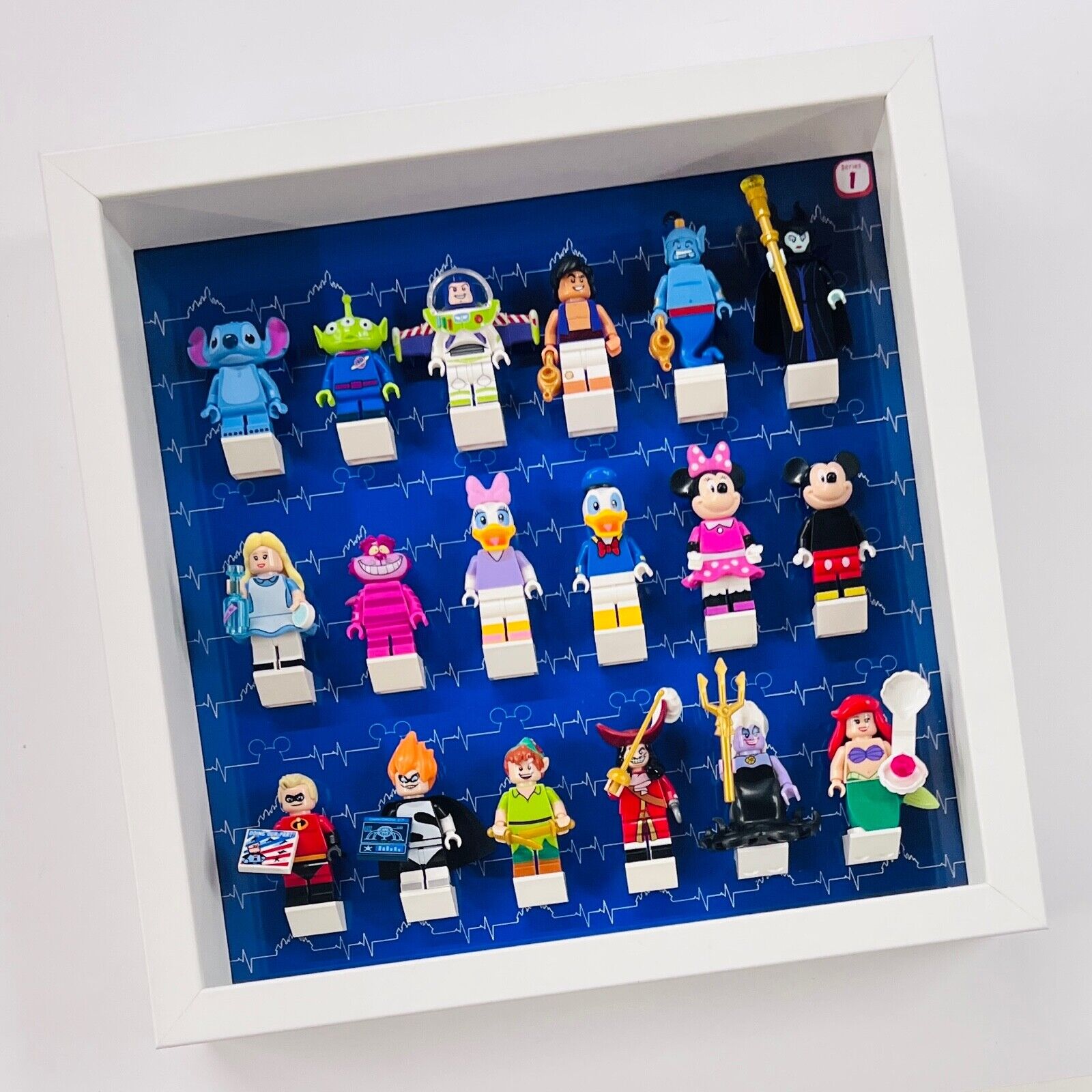 Display Frame case for Lego ® Disney Series 1 minifigures 71012 figures 27cm