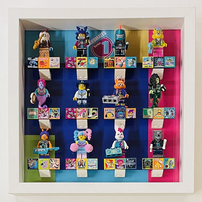 Display Frame case For Lego ® Vidiyo Bandmates Series 1 Minifigures 27cm