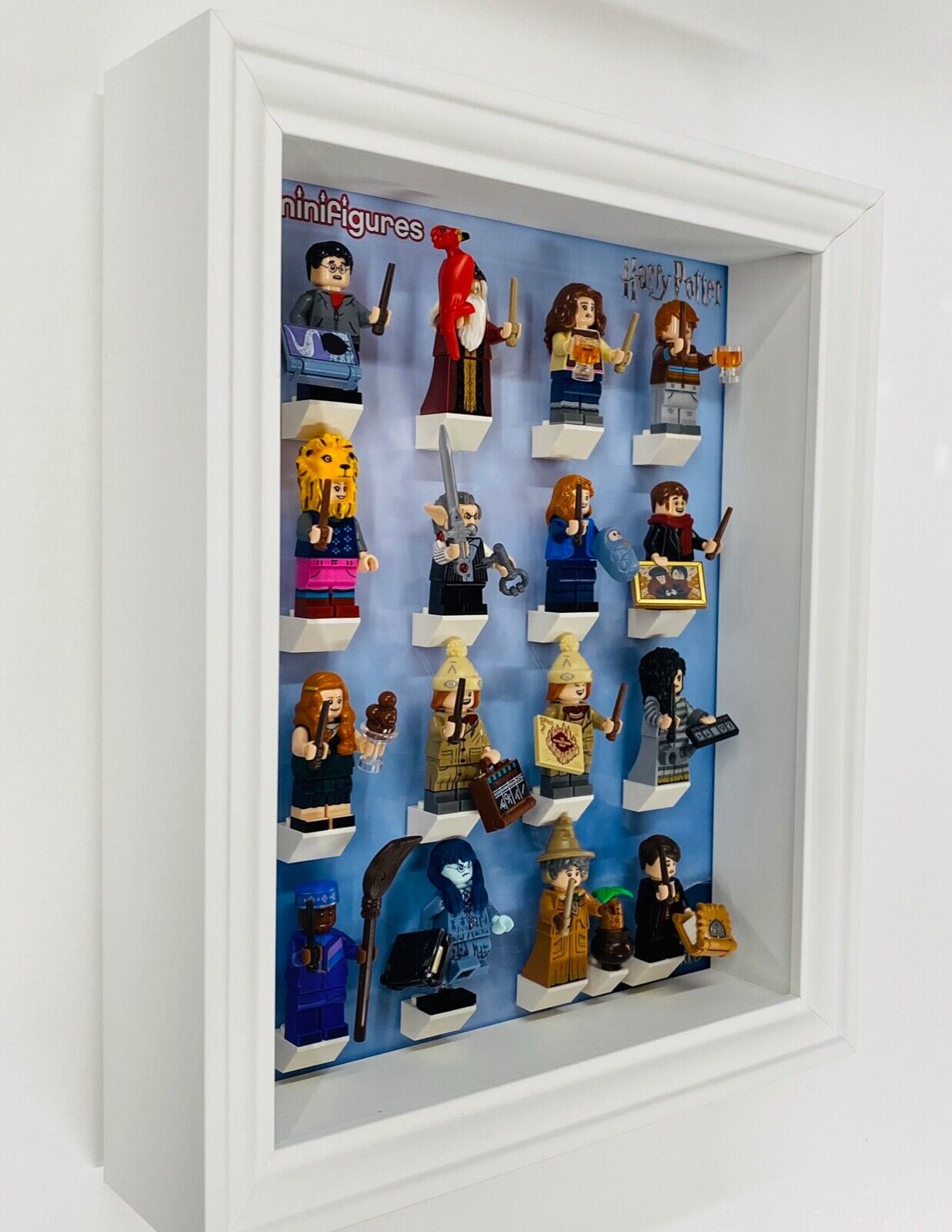 Display Frame for Lego ® Harry Potter Series 2 minifigures 71028 28cm case