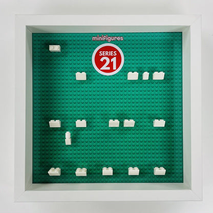 Display Frame for Series 21 minifigures 71029 figures 27cm