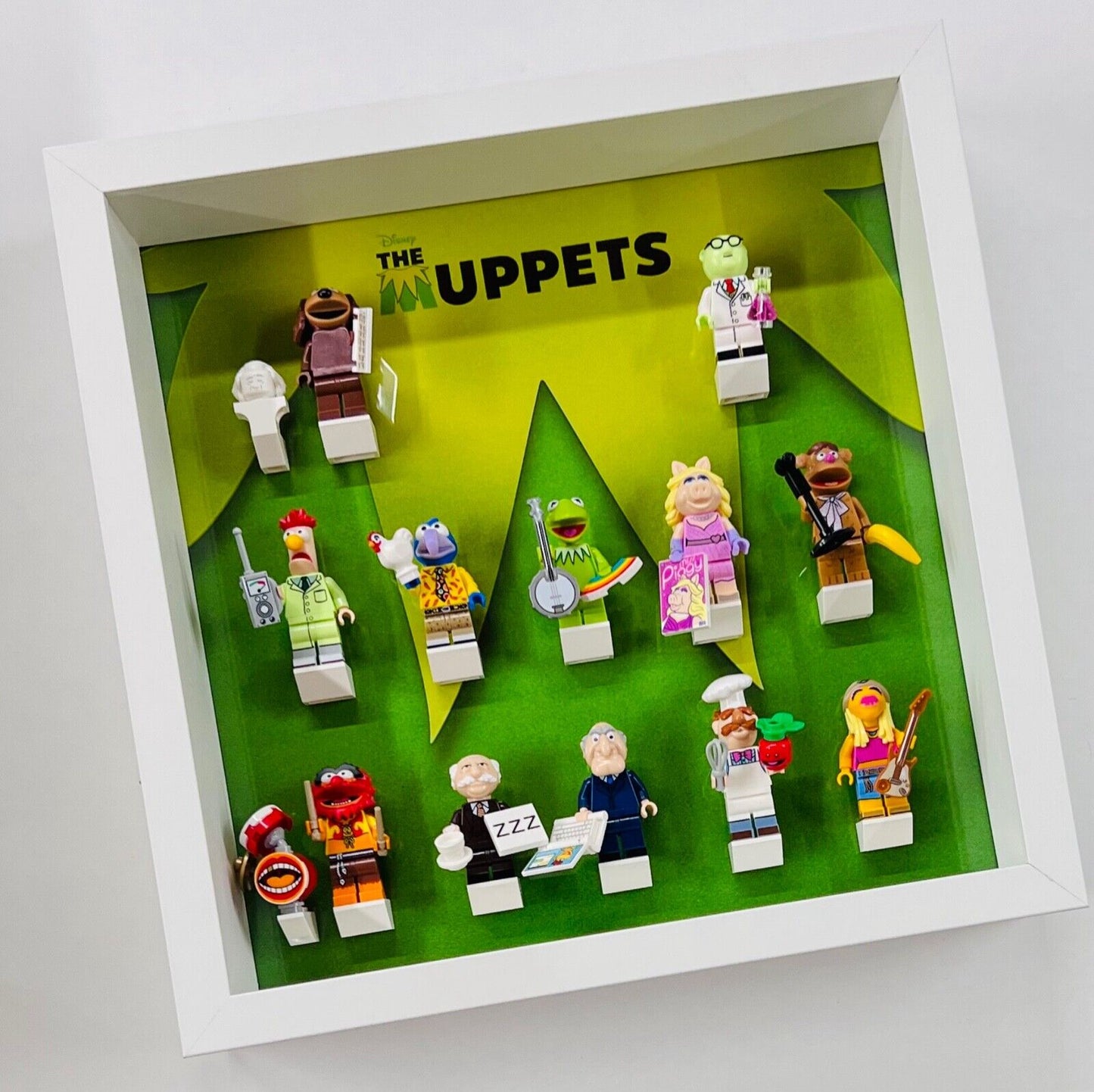 Display Frame case for Lego ® The Muppets 71033 minifigures 27cm